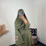 Burkini Lya 4 pièces, couleur olive