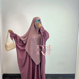 Abaya tulipe (plusieurs couleurs)