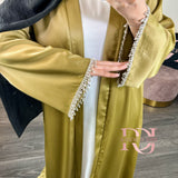 Kimono Melissa, couleur olive clair