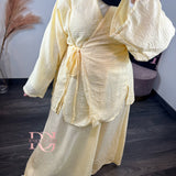 Ensemble Jihane, couleur jaune