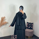 Burkini jupe 3 pièces, noir