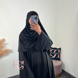 Burkini Lya 4 pièces, couleur noir