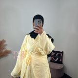 Ensemble Jihane, couleur jaune