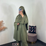 Burkini Lya 4 pièces, couleur olive