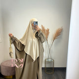 Abaya tulipe (plusieurs couleurs)