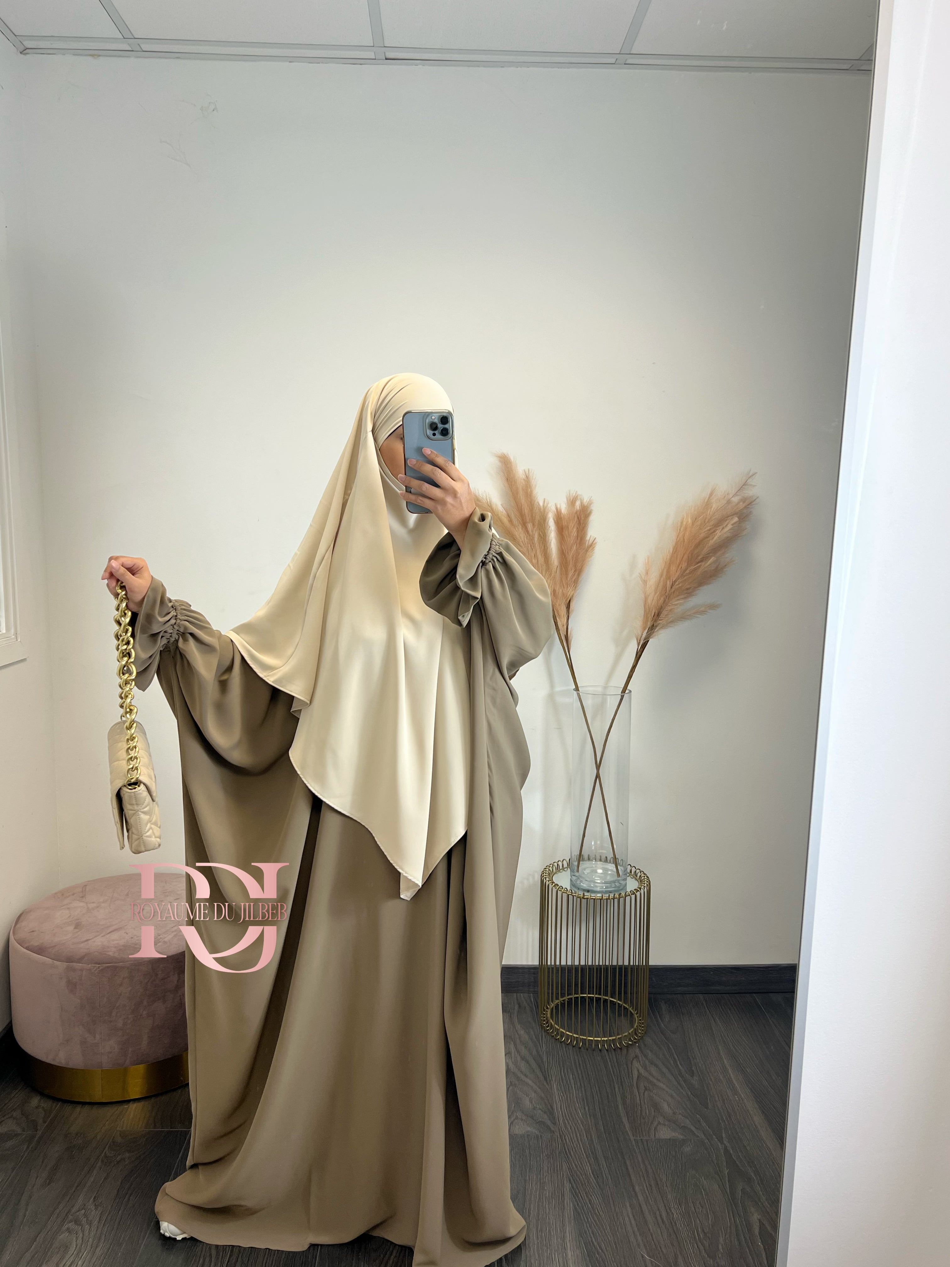 Abaya tulipe (plusieurs couleurs)