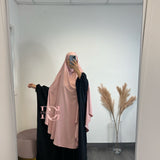 Maxi khimar à fentes (plusieurs couleurs)