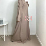 Abaya simple (plusieurs couleurs) 2 longueurs