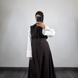 Robe Roumaissa 2 pieces, marron