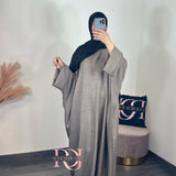 Abaya Laya, couleur taupe