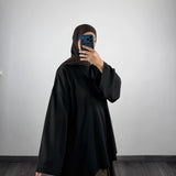 T-shirt coton qualité supérieure, noir