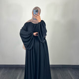 Abaya Esmaa 2 (plusieurs couleurs)