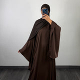 Abaya Elena, marron
