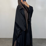 Maxi trench, noir