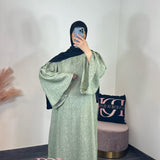 Abaya Lin, couleur kaki