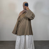 T-shirt coton qualité supérieure, taupe