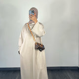 Abaya miraya, couleur beige