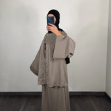 Ensemble Izia, couleur taupe