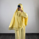 Ensemble de prière, jaune