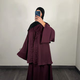 Ensemble Izia, couleur prune