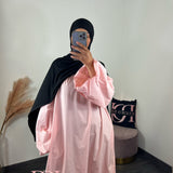 Robe célia, couleur rose