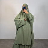 Jilbeb 2 pieces jupe, olive