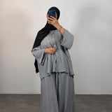 Ensemble carreaux, noir