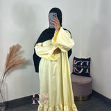 Robe célia, couleur jaune