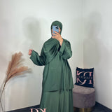 Burkini jupe 3 pièces, kaki