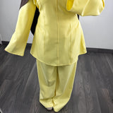 Ensemble amaya, jaune