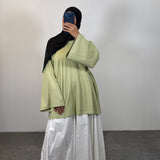 T-shirt coton qualité supérieure, vert matcha