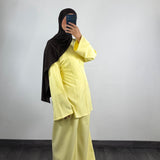 Ensemble amaya, jaune
