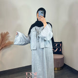 Ensemble Lya, couleur gris