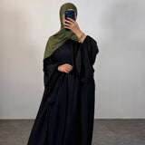 Abaya Neyla jazz, plusieurs couleurs (2 longueurs)