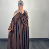 Abaya Esmaa 2 (plusieurs couleurs)