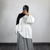 Jupe carreaux + foulard carré