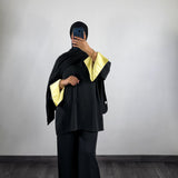 Ensemble bi-color, noir/jaune