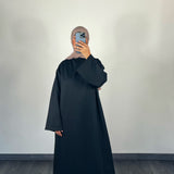 Abaya miraya, couleur noir