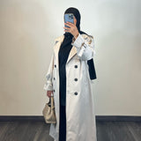 Manteau trench, couleur beige