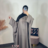 Abaya Laya, couleur taupe