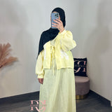 Ensemble Anaya, couleur jaune