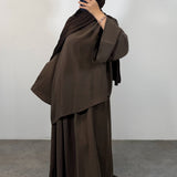 Ensemble asymétrique, marron