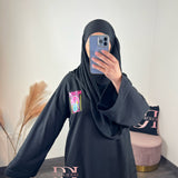 Tee-shirt Maroc manches longues, couleur noir