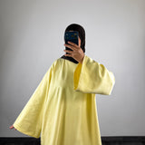 T-shirt coton qualité supérieure, jaune