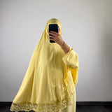Ensemble de prière, jaune