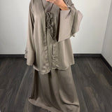 Ensemble Izia, couleur taupe