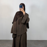 Ensemble asymétrique, marron