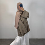 T-shirt coton qualité supérieure, taupe