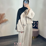 Ensemble Lya, couleur beige