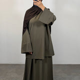Ensemble Tania, marron [qualité supérieure]